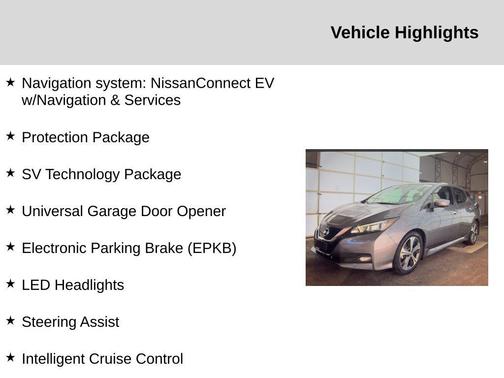2022 Nissan Leaf SV 40 kWh