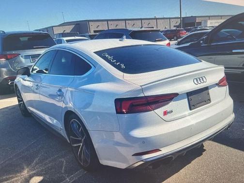 Glacier White 2018 Audi S5 3.0T Prestige