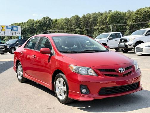 Barcelona Red Metallic 2011 Toyota Corolla S