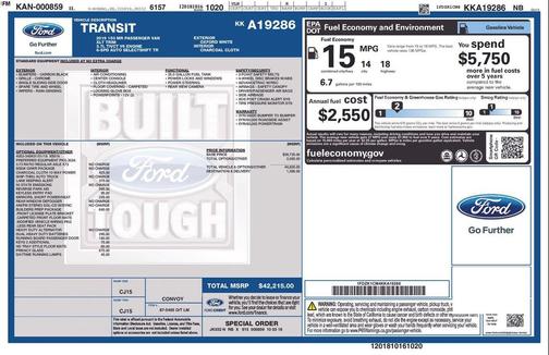 2019 Ford Transit-150 XLT