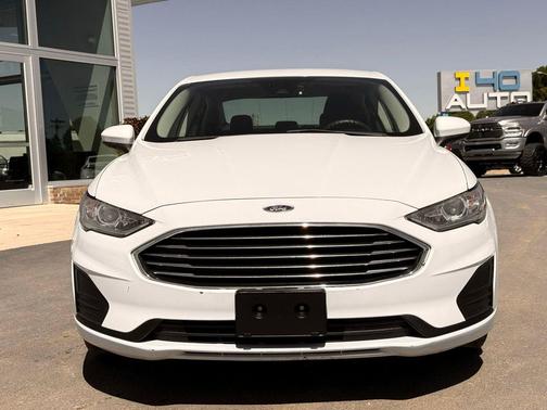Oxford White 2019 Ford Fusion Hybrid SE