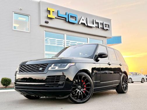 Black 2018 Land Rover Range Rover 5.0L Supercharged
