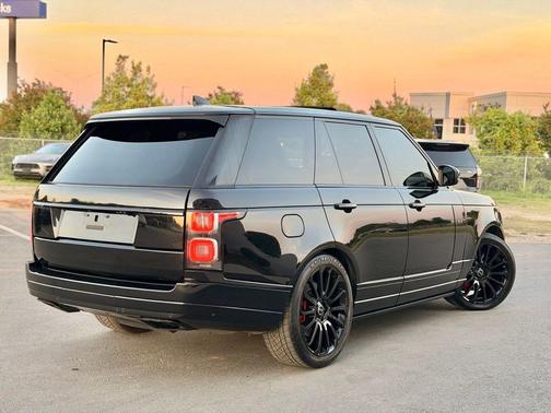 Black 2018 Land Rover Range Rover 5.0L Supercharged