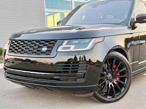 Black 2018 Land Rover Range Rover 5.0L Supercharged