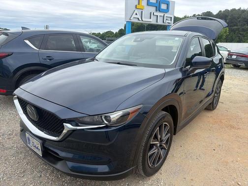 Deep Crystal Blue Mica 2018 Mazda CX-5 Touring