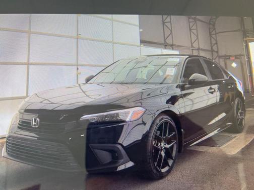 Crystal Black Pearl 2022 Honda Civic Sport