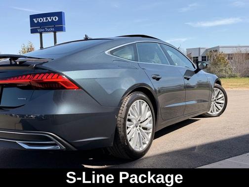 Black 2019 Audi A7 3.0T Prestige