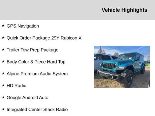 2024 Jeep Wrangler 4xe Rubicon X
