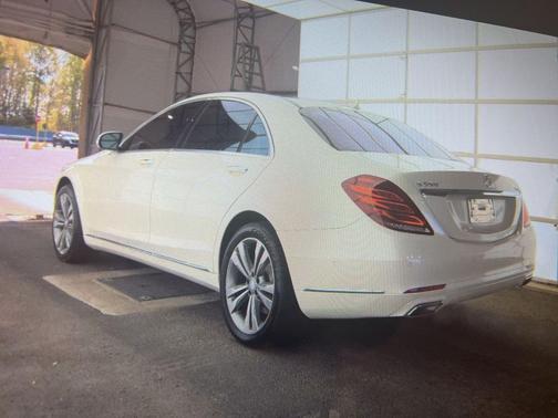 White 2015 Mercedes-Benz S-Class 4MATIC