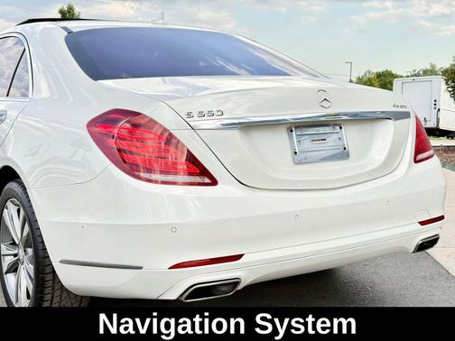 White 2015 Mercedes-Benz S-Class 4MATIC