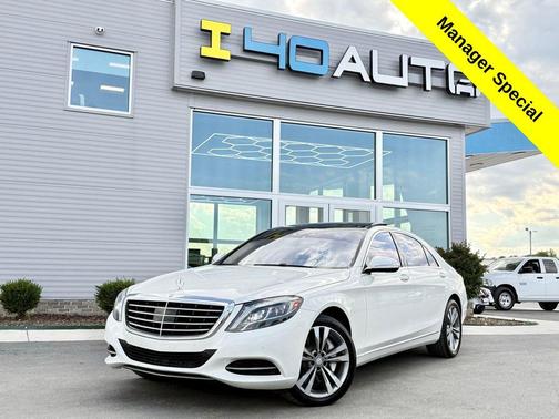 White 2015 Mercedes-Benz S-Class 4MATIC