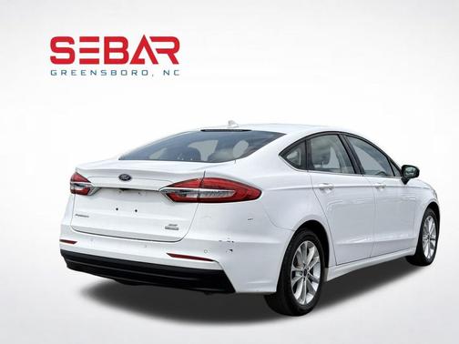 Oxford White 2020 Ford Fusion Hybrid SE