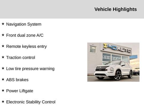 2023 Mitsubishi Outlander SE 2.5 2WD
