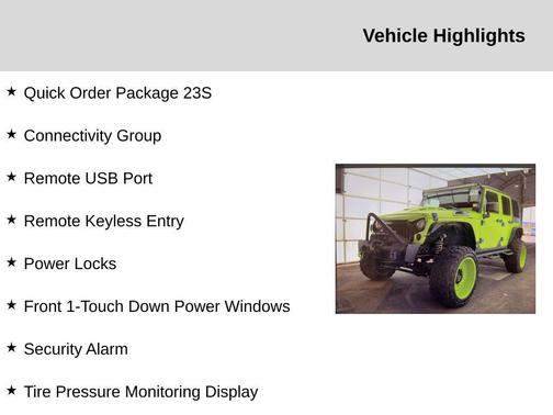 2017 Jeep Wrangler Unlimited Sport