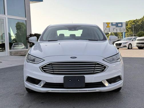 Oxford White 2018 Ford Fusion Hybrid SE
