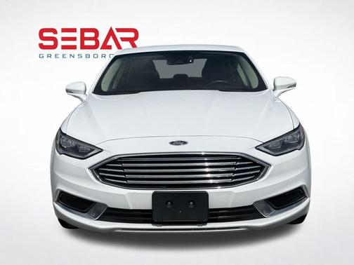 Oxford White 2018 Ford Fusion Hybrid SE