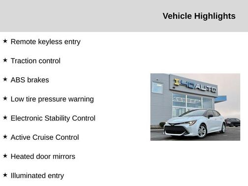 2022 Toyota Corolla SE