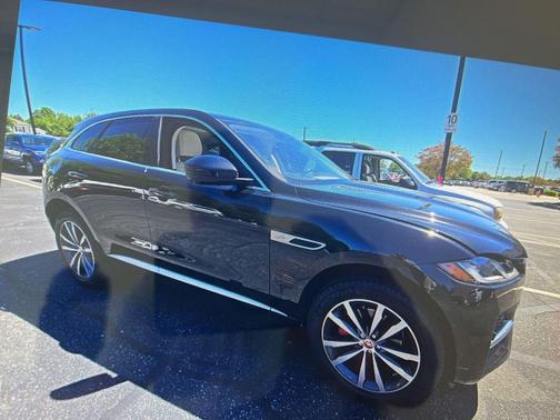 Black 2021 Jaguar F-PACE S P250 AWD Automatic