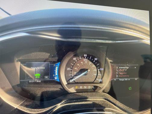 Oxford White 2019 Ford Fusion Hybrid SE