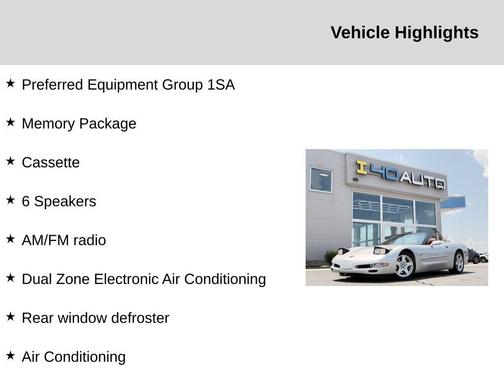 1999 Chevrolet Corvette Base