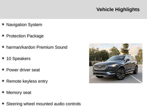 2023 Volvo XC90 Recharge Plug-In Hybrid T8 Plus 6-Seater