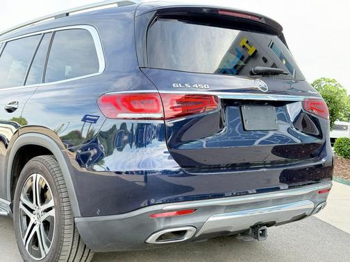 Blue 2021 Mercedes-Benz GLS 450 4MATIC