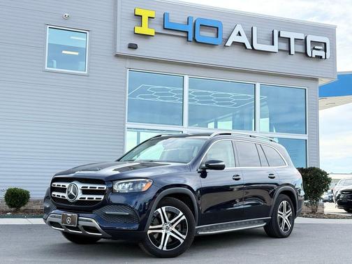 Blue 2021 Mercedes-Benz GLS 450 4MATIC