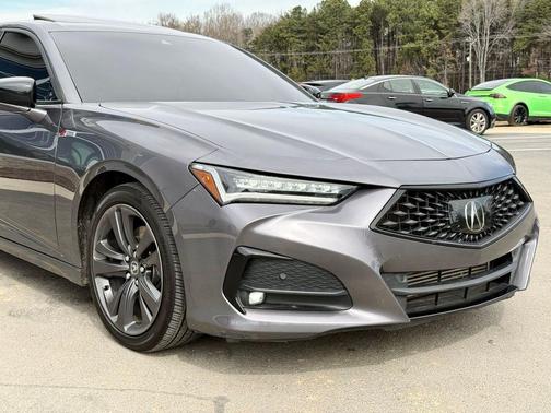 Lunar Silver Metallic 2021 Acura TLX A-Spec