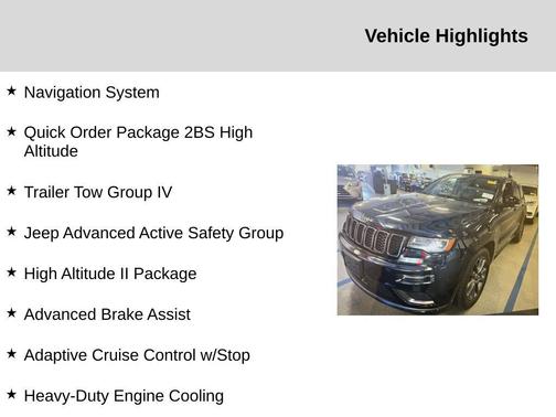 2019 Jeep Grand Cherokee High Altitude