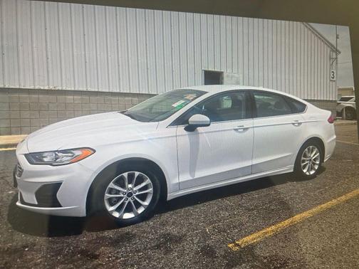 Oxford White 2020 Ford Fusion Hybrid SE