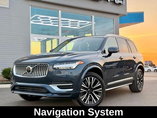 Denim Blue Metallic 2023 Volvo XC90 Recharge Plug-In Hybrid T8 Plus 6-Seater