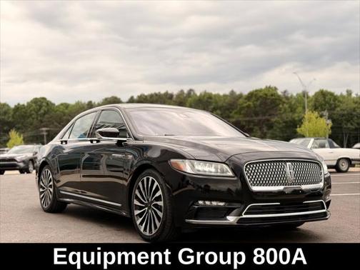 2017 Lincoln Continental Black Label