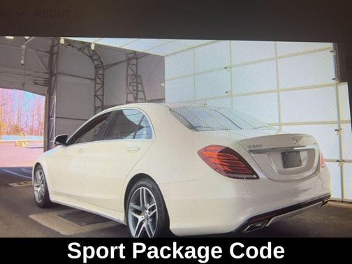 2016 Mercedes-Benz S-Class 4MATIC