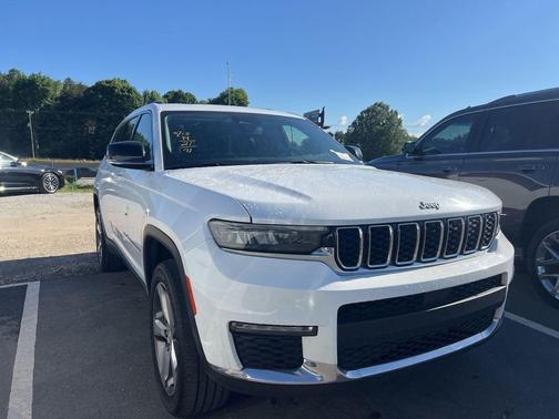 Bright White Clearcoat 2021 Jeep Grand Cherokee L Limited