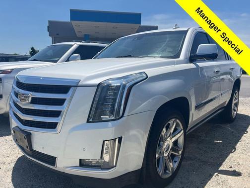 Crystal White Tricoat 2016 Cadillac Escalade Premium