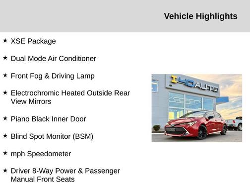 2021 Toyota Corolla XSE