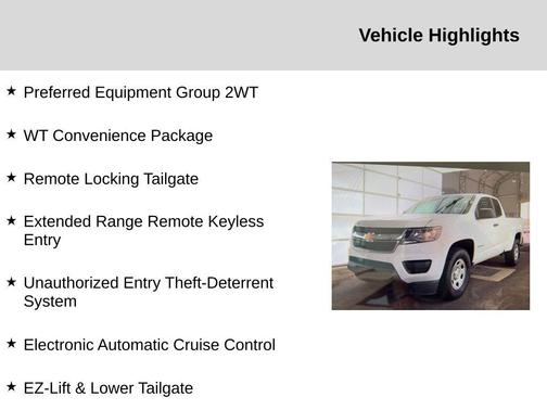2020 Chevrolet Colorado WT