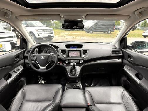 White Diamond Pearl 2016 Honda CR-V Touring