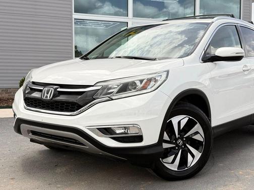 White Diamond Pearl 2016 Honda CR-V Touring