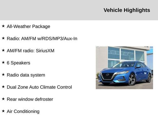 2022 Nissan Sentra SV