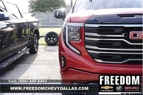 Volcanic Red Tintcoat 2025 GMC Sierra 1500 AT4