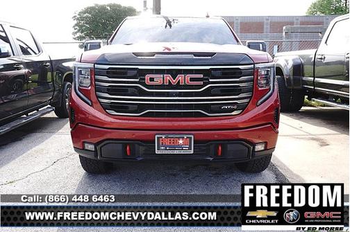 Volcanic Red Tintcoat 2025 GMC Sierra 1500 AT4