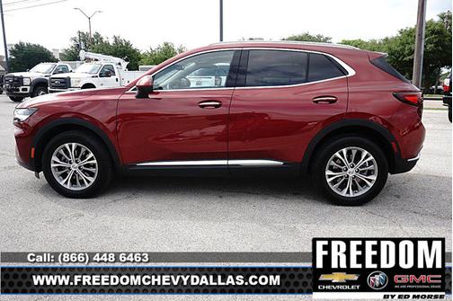 Cinnabar Metallic 2023 Buick Envision Preferred
