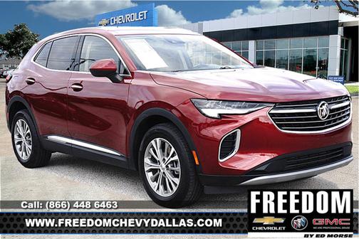 Cinnabar Metallic 2023 Buick Envision Preferred