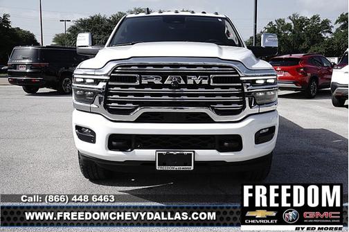 Bright White Clearcoat 2025 RAM 2500 Longhorn