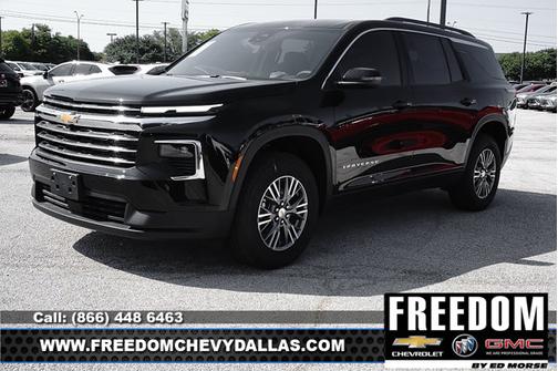 Mosaic Black Metallic 2026 Chevrolet Traverse FWD LT