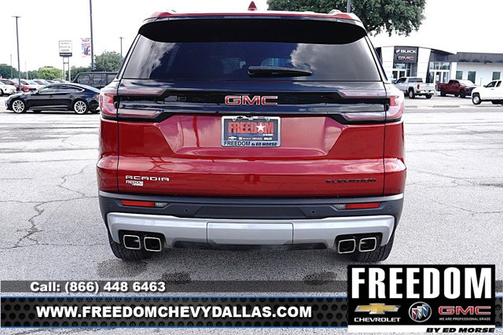Volcanic Red Tintcoat 2024 GMC Acadia FWD Elevation