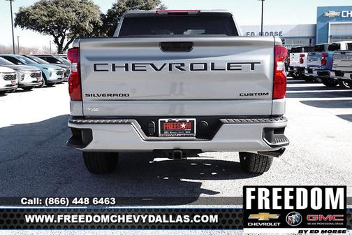 Sterling Gray Metallic 2026 Chevrolet Silverado 1500 Custom