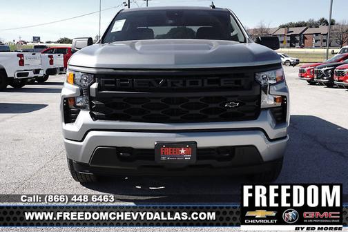 Sterling Gray Metallic 2026 Chevrolet Silverado 1500 Custom