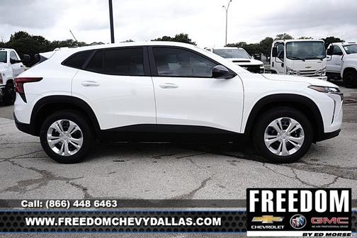 Summit White 2026 Chevrolet Trax LS
